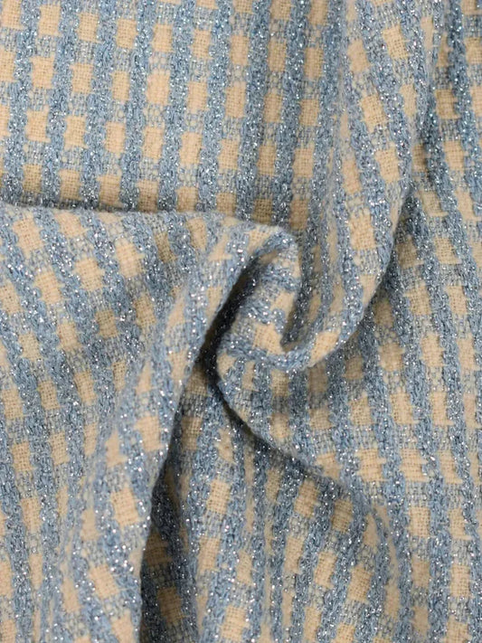 Diana - chanel Glitter Ruter Bomull