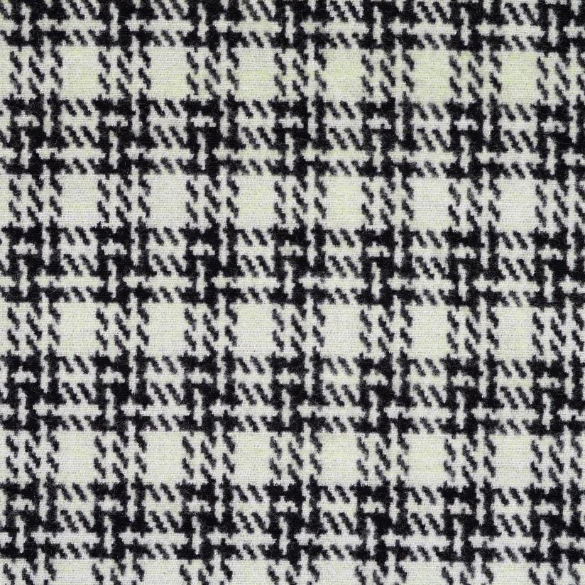 Diana - Hvit Rutet Jaquard Bomull