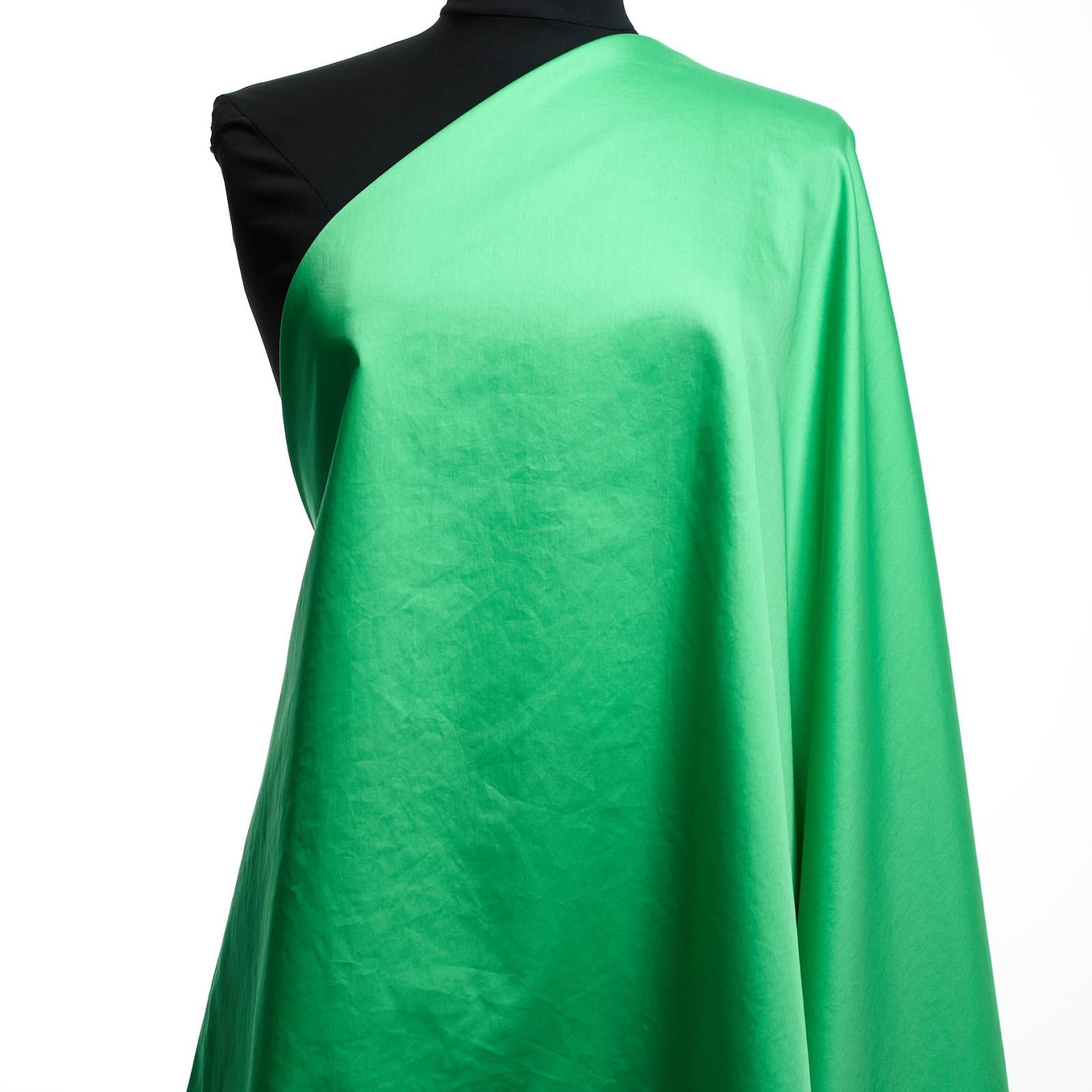 Birgitte - Jadegrønn Bomull