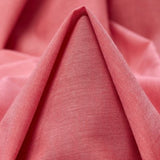 Birgitte - Lakserød bomull