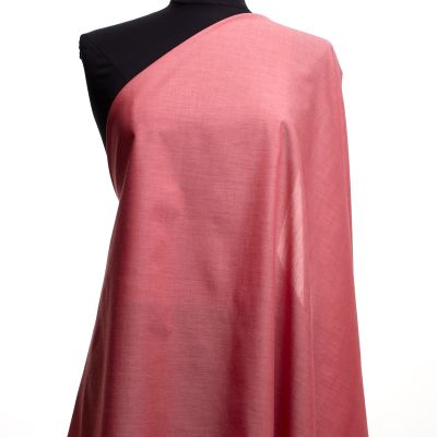 Birgitte - Lakserød bomull