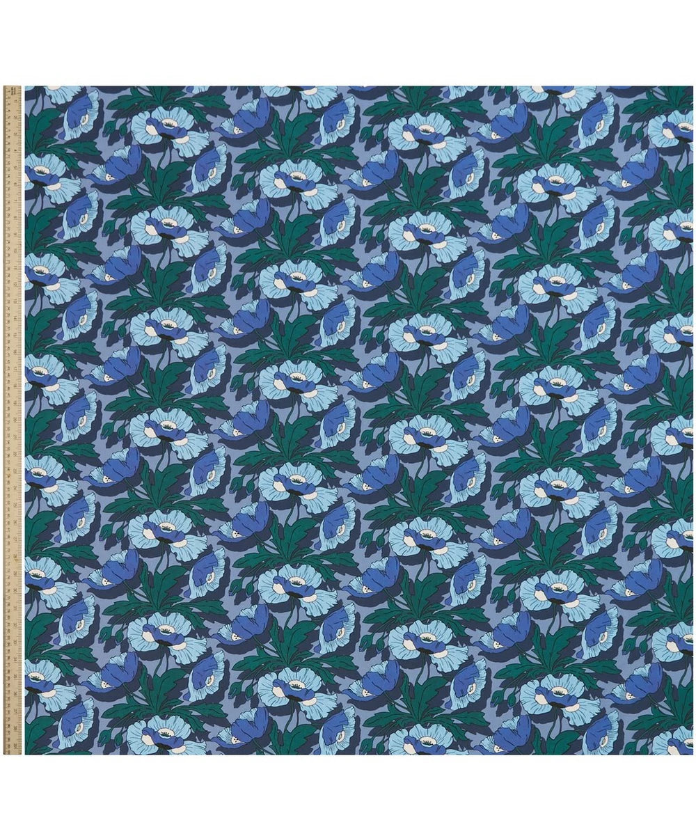 Liberty Fabrics Butterfield Poppy blå