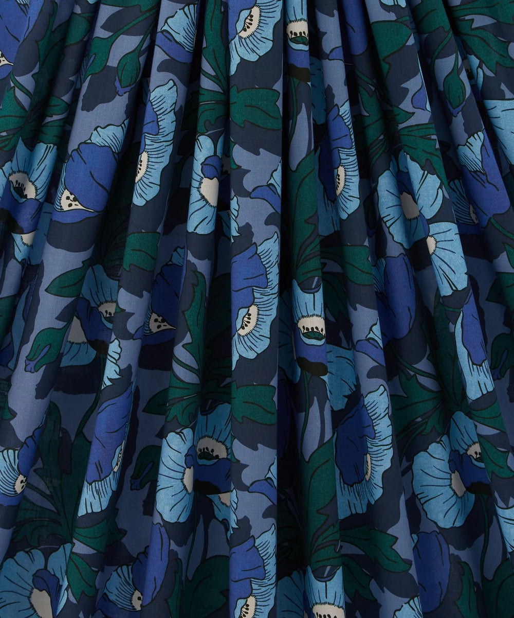Liberty Fabrics Butterfield Poppy blå