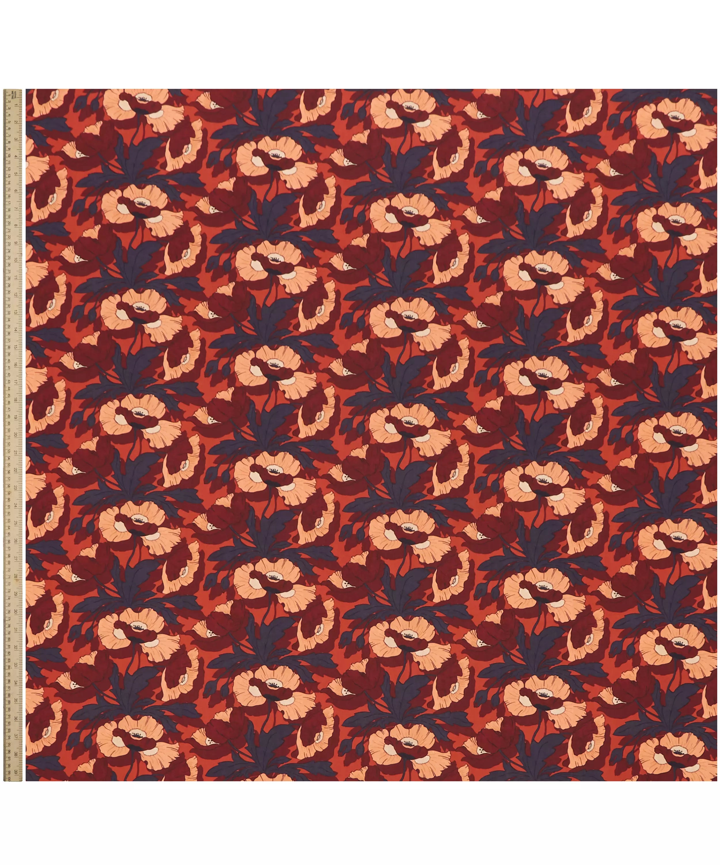 Liberty Fabrics Butterfield Poppy rød