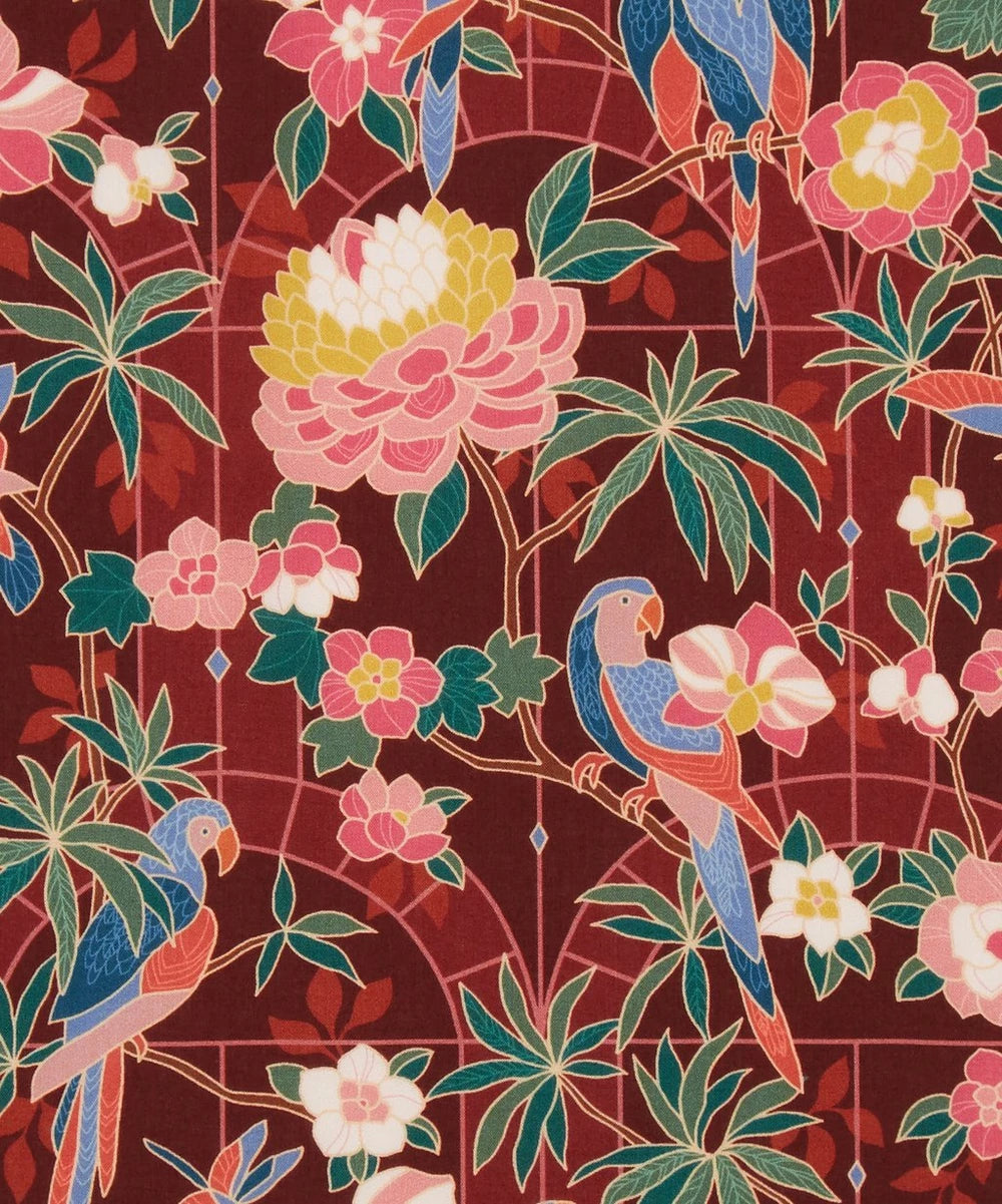 Liberty Fabrics Conservatory rød