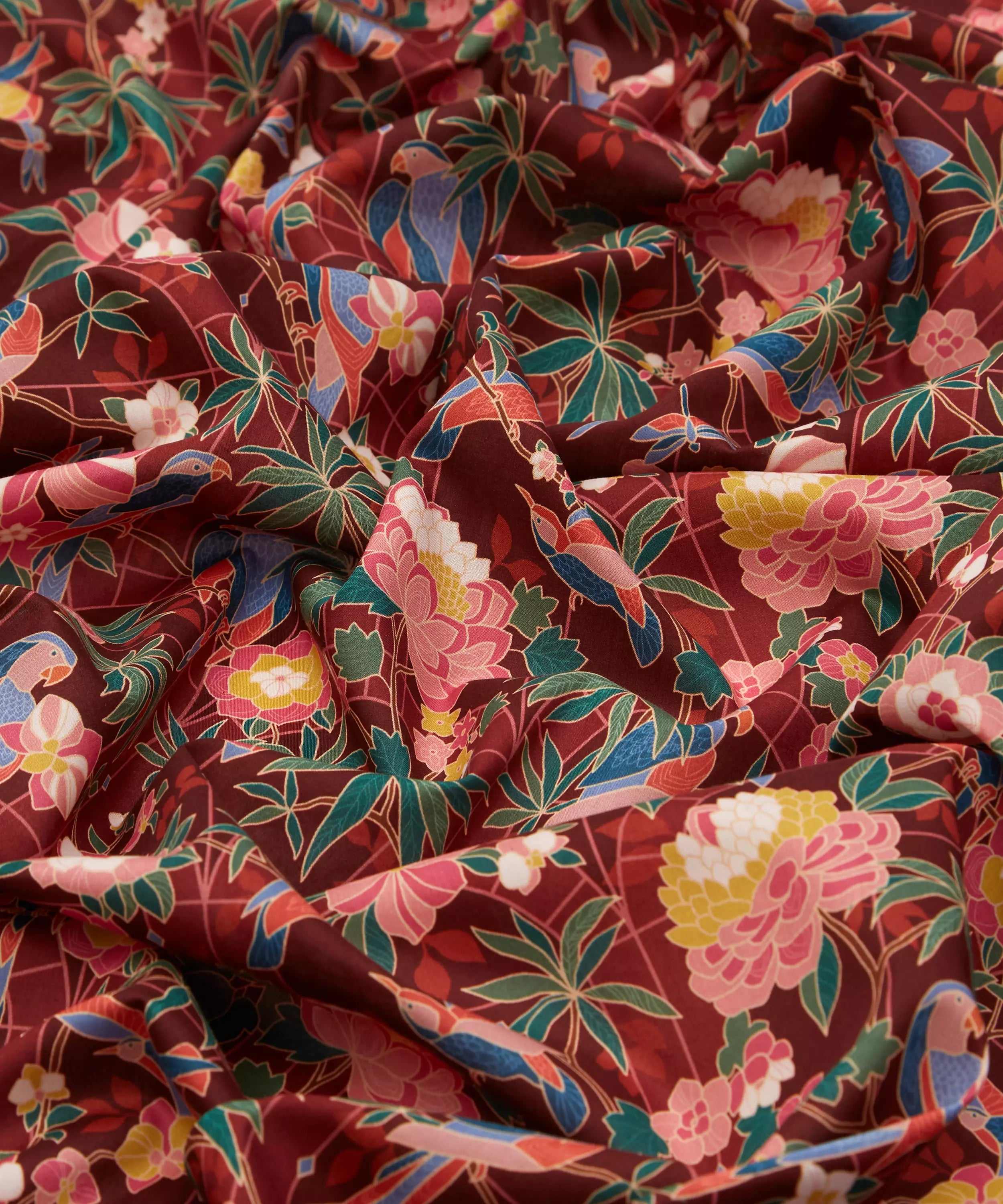 Liberty Fabrics Conservatory rød