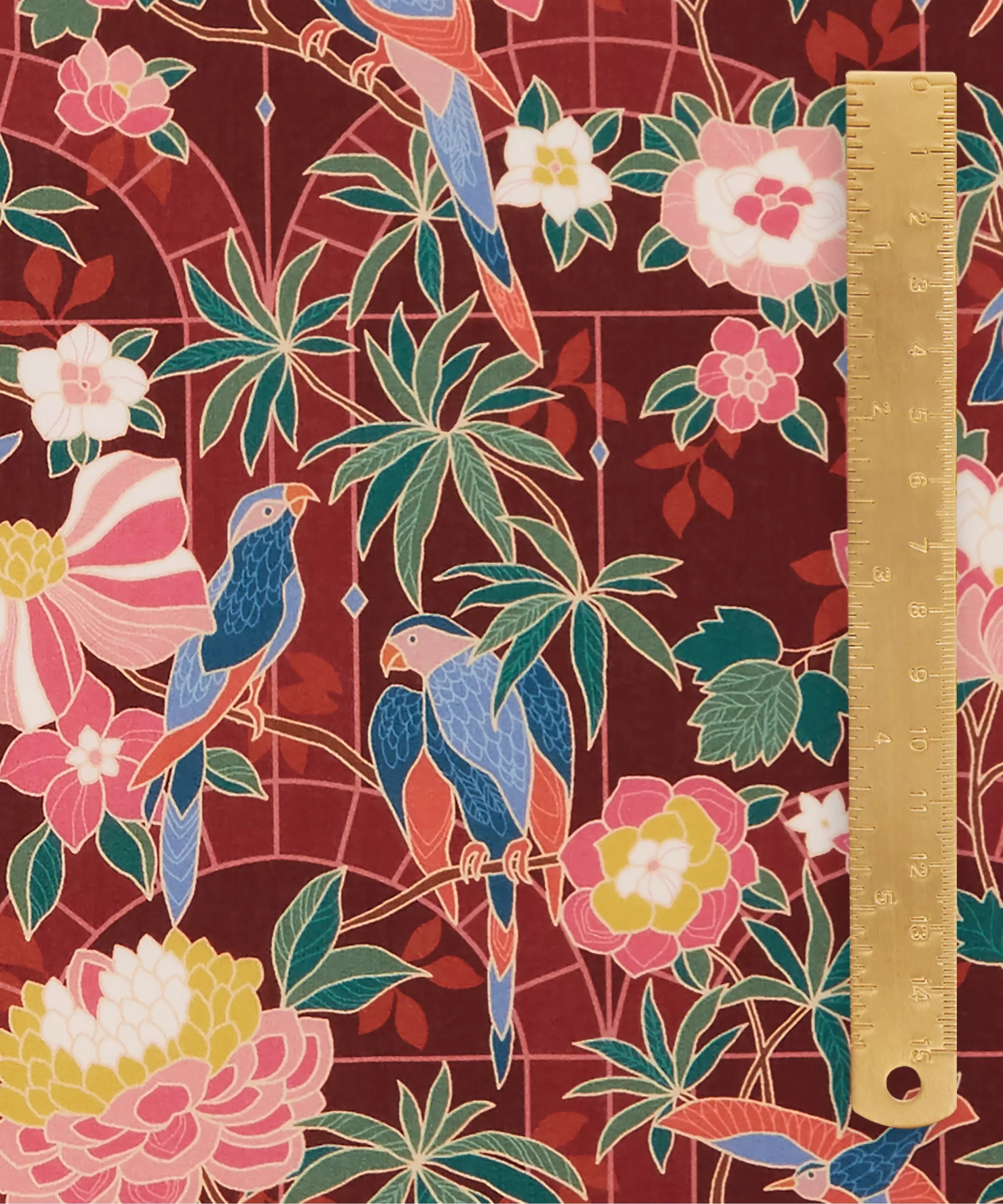 Liberty Fabrics Conservatory rød