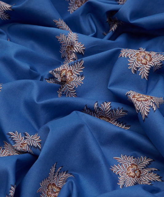 Liberty Fabrics Diana Flower blå