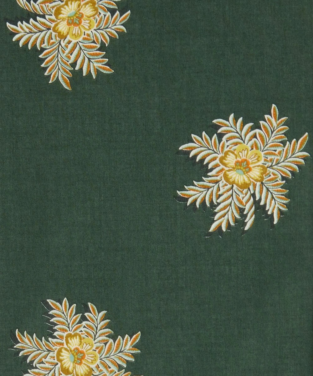 Liberty Fabrics Diana Flower grønn