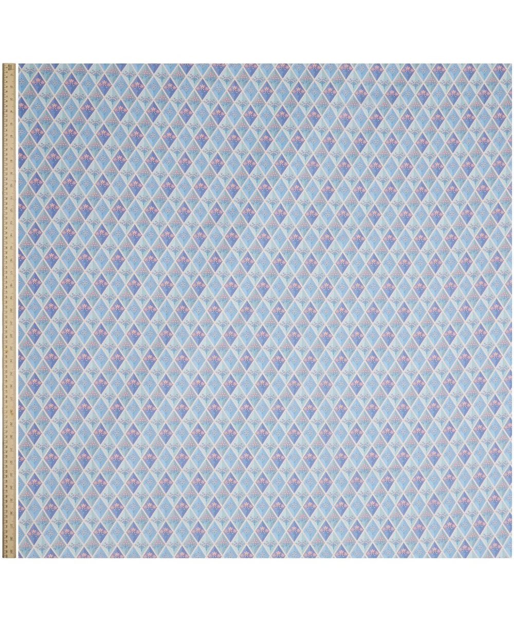 Liberty Fabrics Floral Harlequin blå