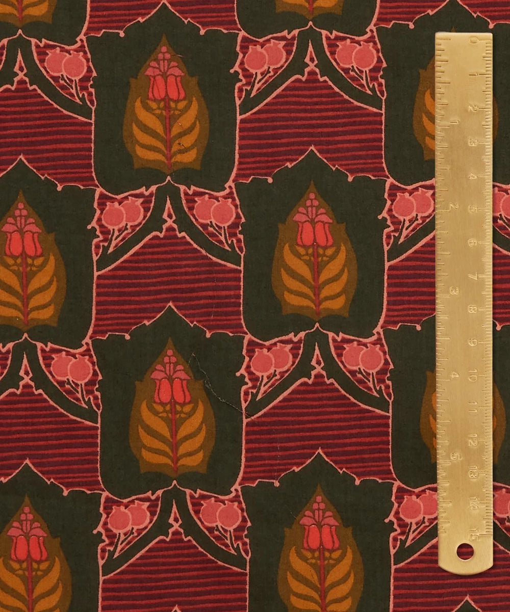 Liberty Fabrics Foubert's place rød