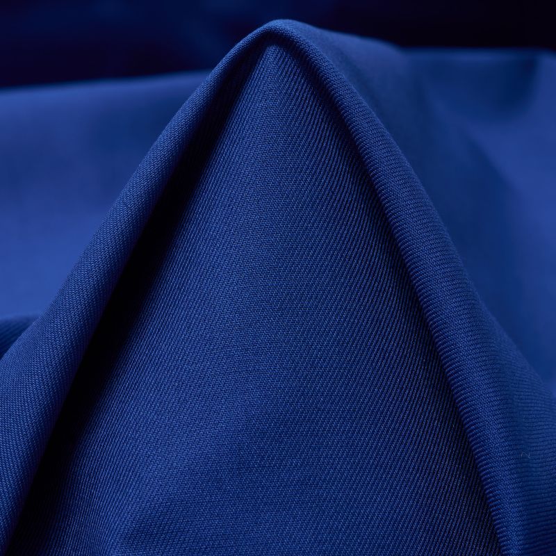 Birgitte - Safirblå Bomull