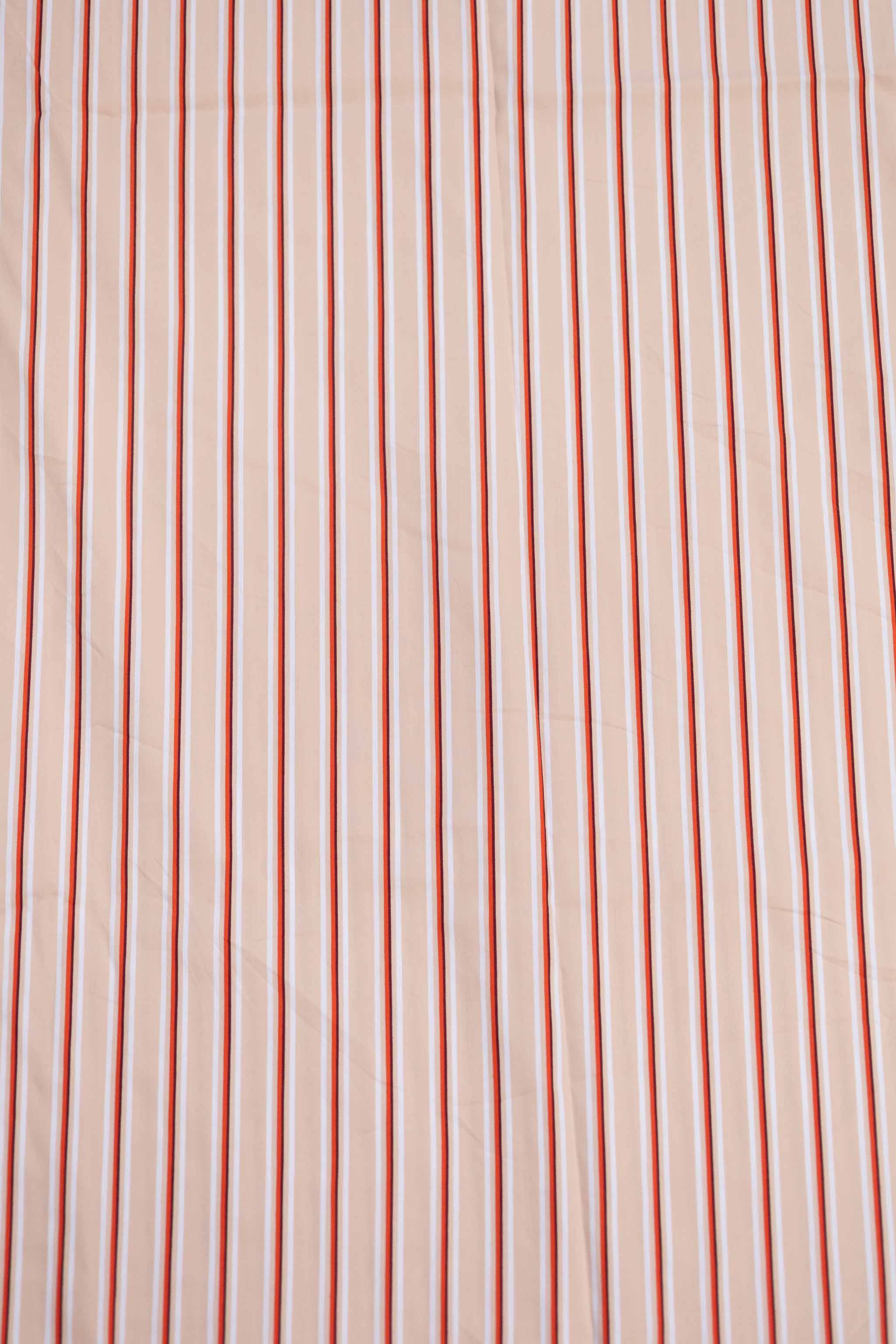 Næncy sypakke - Striper laks poplin