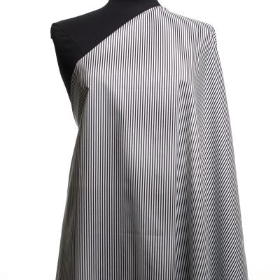 Klas - Sort/hvit striper Bomull