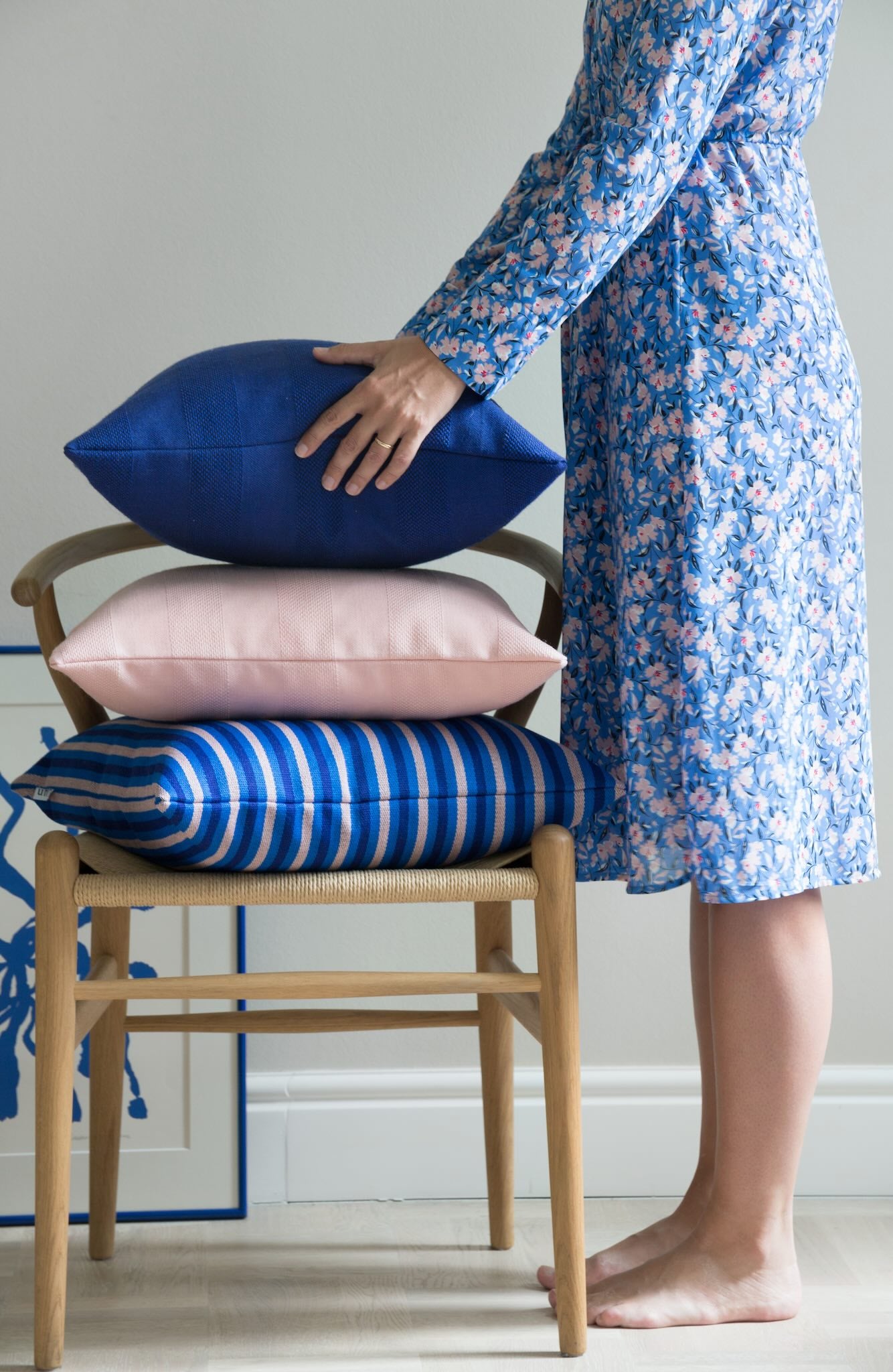 Gudrun putepakke - Summernight Turkis 40x60