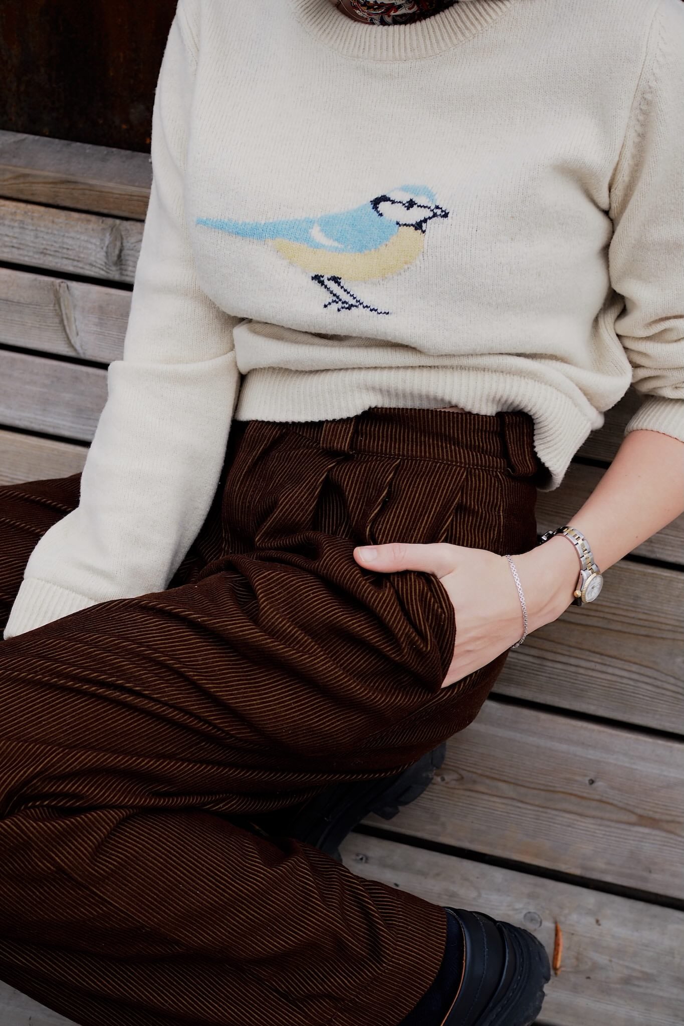 Konrad - Brun kordfløyel