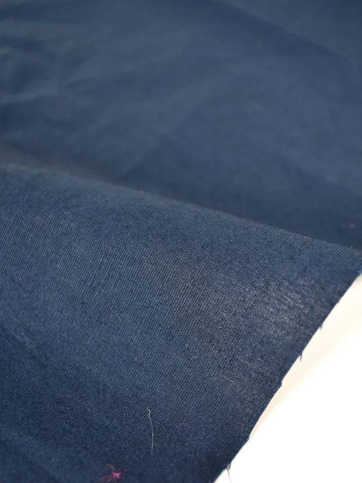 Polly - Denimblå Bomull Poplin