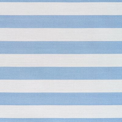 Sandra - Blå/hvit striper silke