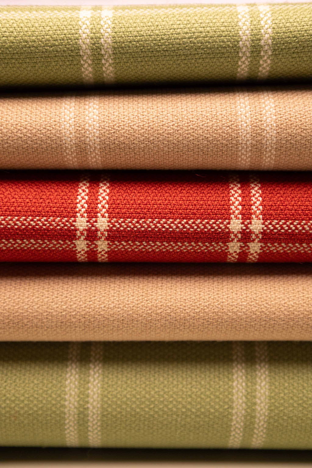 Frøya - Beige med store striper