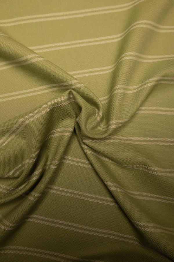 Frøya - Grønn med lyse striper