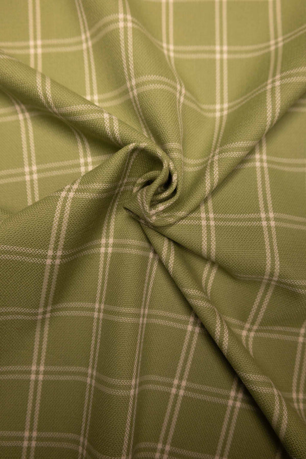 Frøya - Grønn med lyse ruter