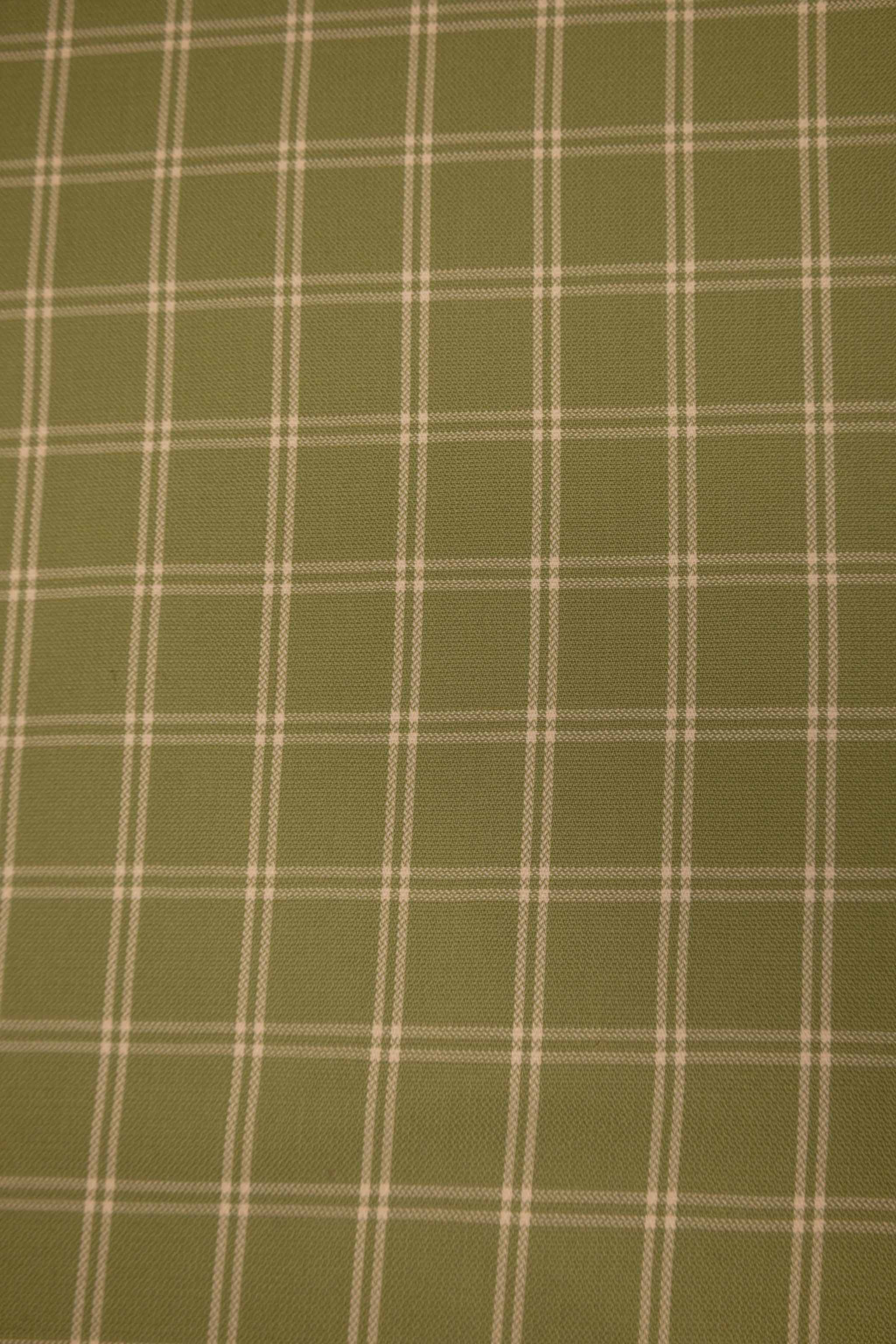 Frøya - Grønn med lyse ruter