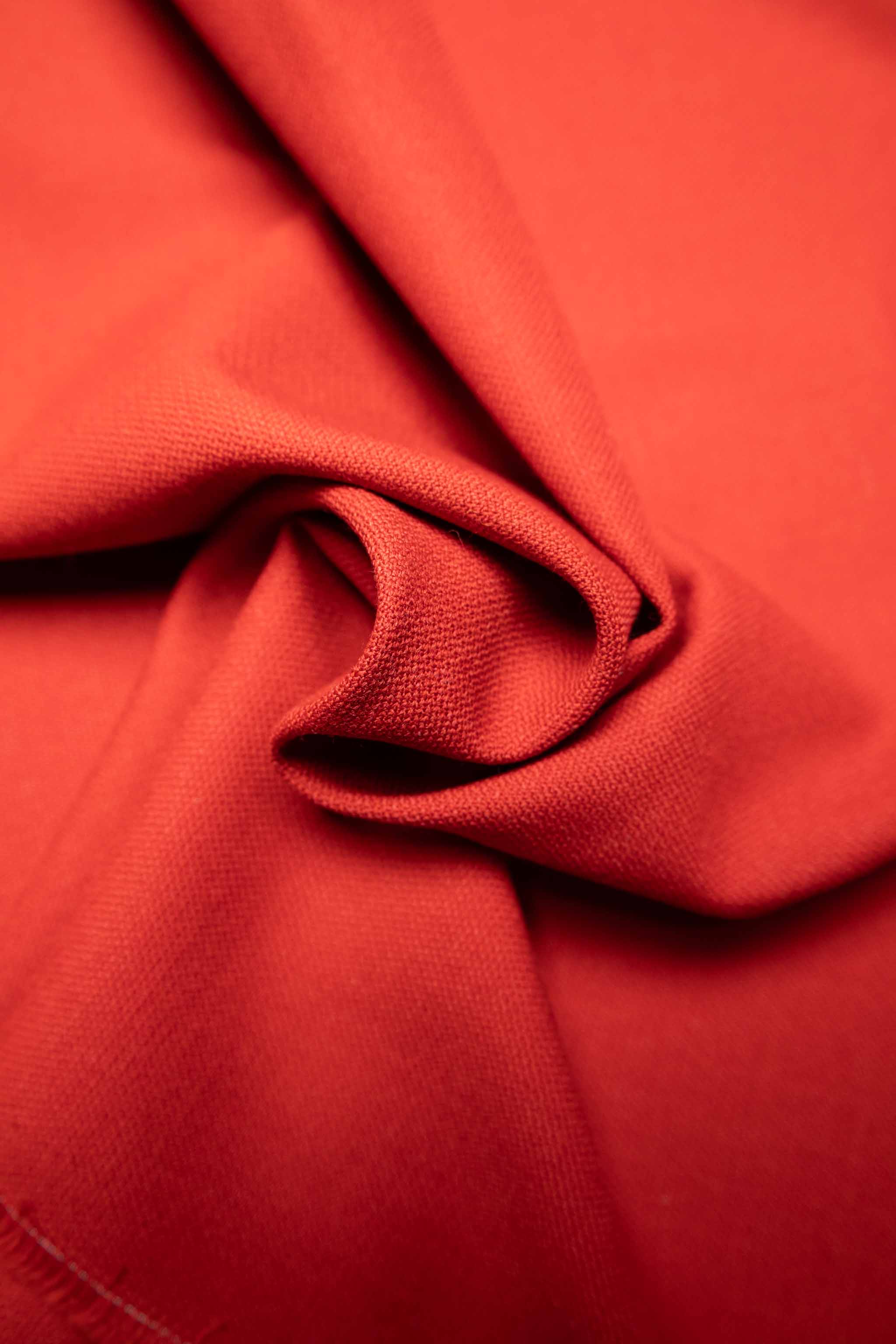 Frøya - Rød ensfarget