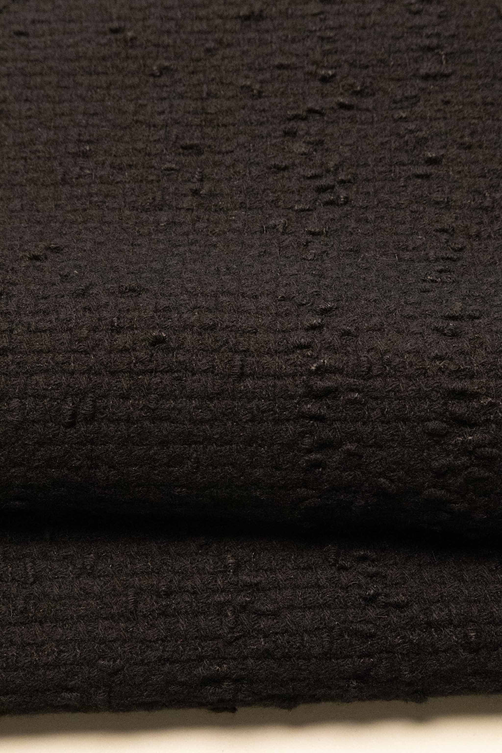 Carina - Sort Bouclé ull