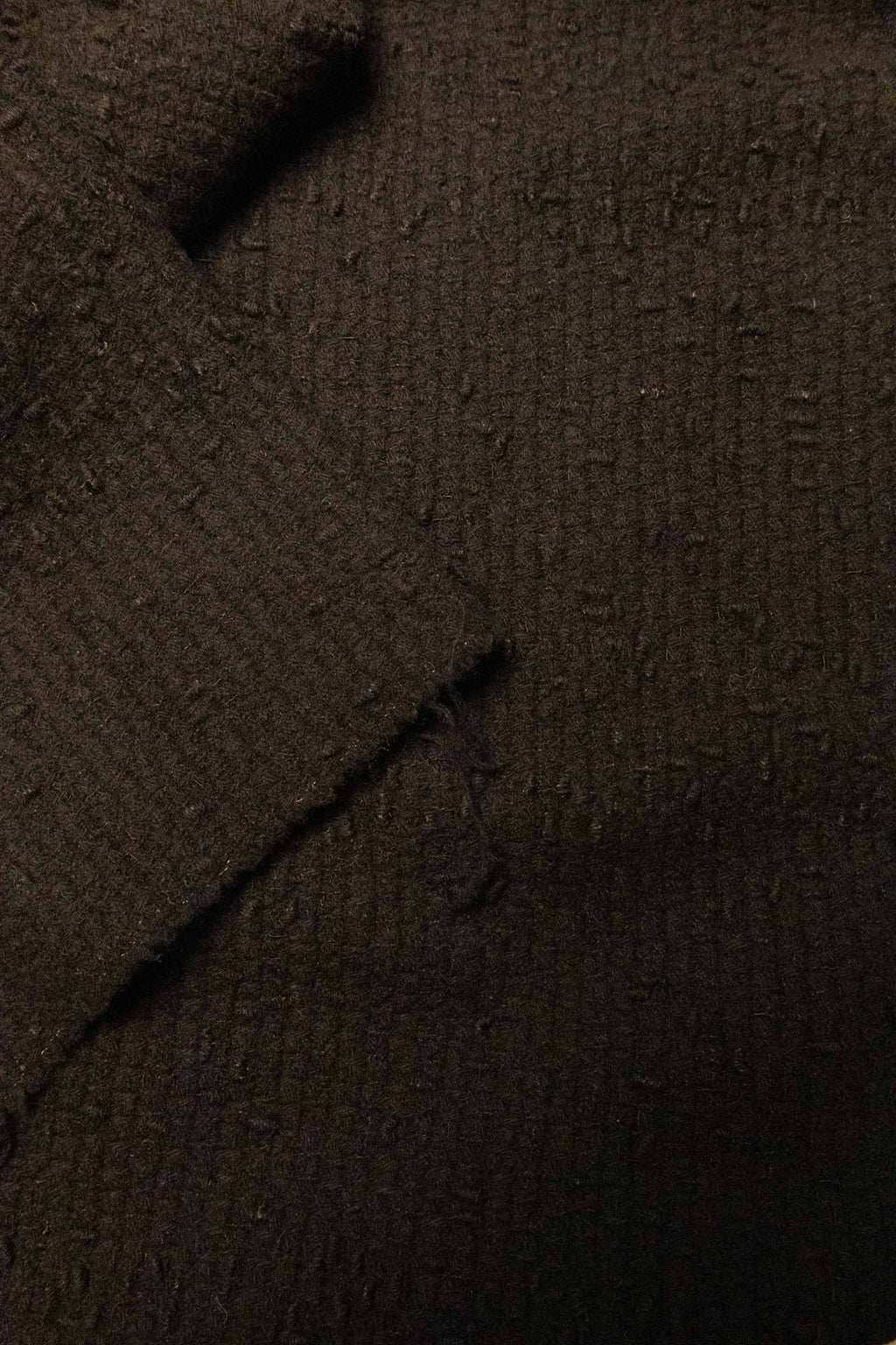 Carina - Sort Bouclé ull