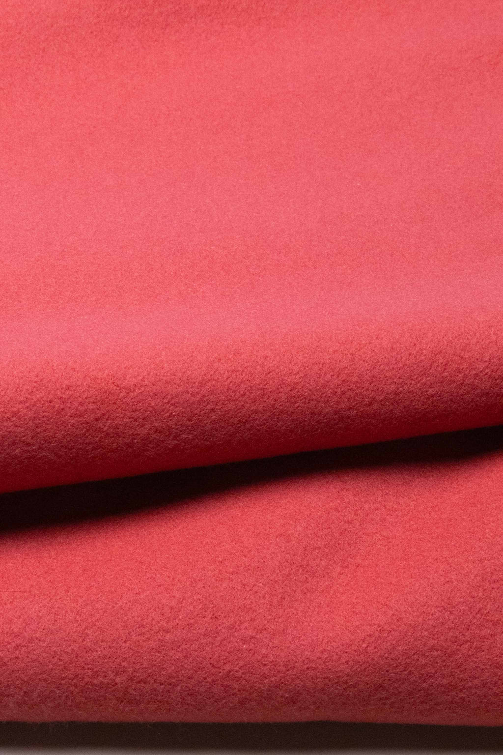 Carina - Korallrød Kasjmir og Ull