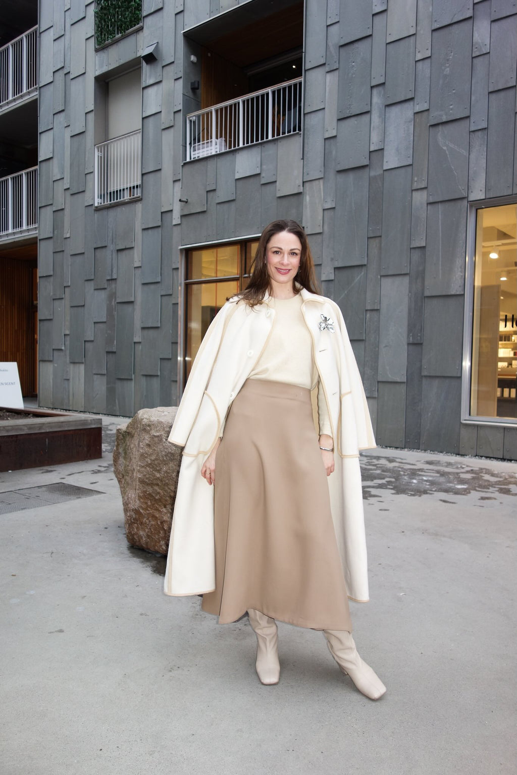 Viskose Crêpe Praline