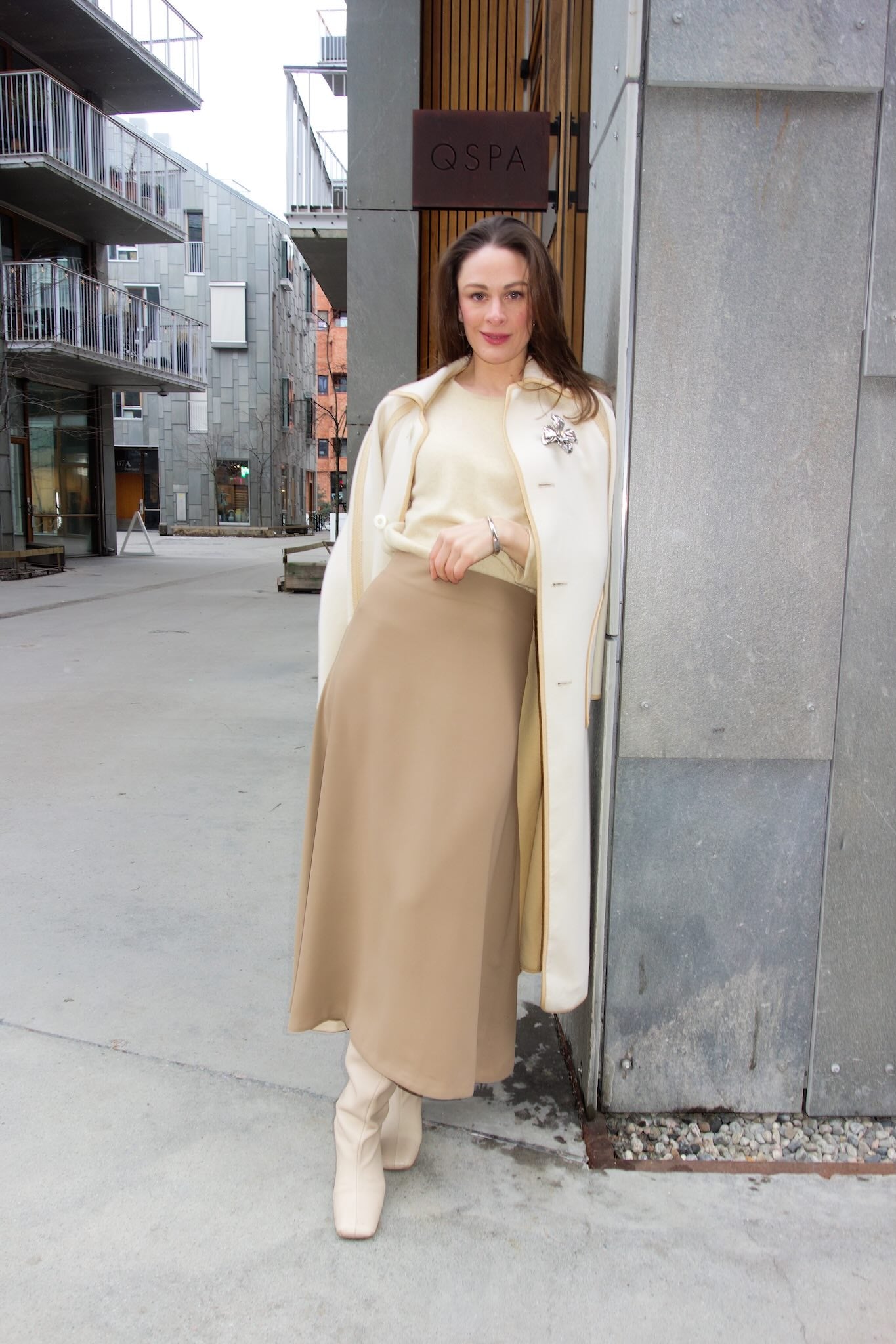 Viskose Crêpe Praline