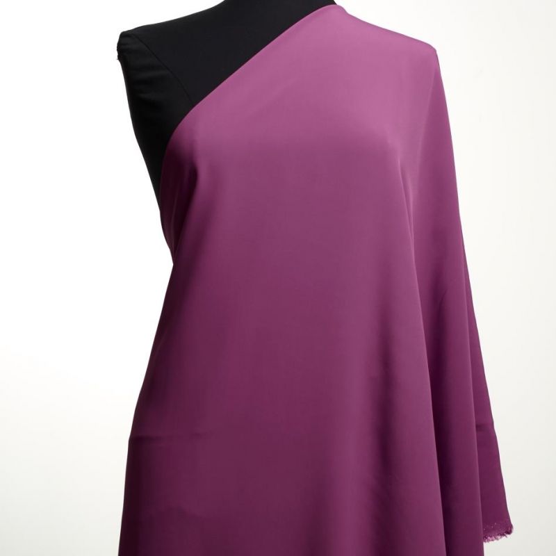 MARIAH mønster + Viskose Crêpe lilla