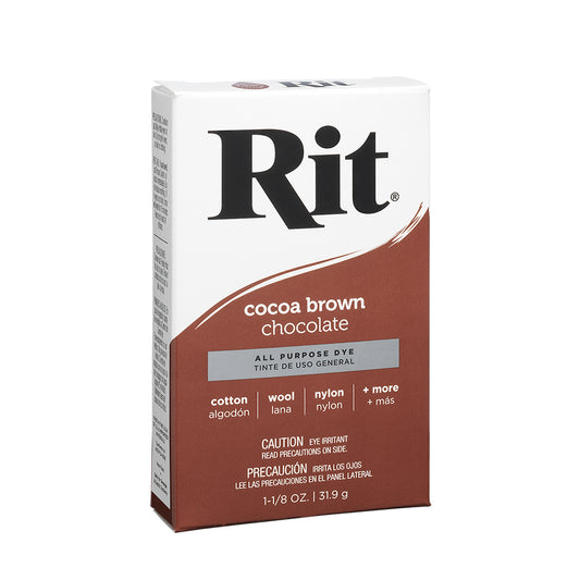 Rit Powder Dye Tekstilfarge 31,9g - Cocoa Brown