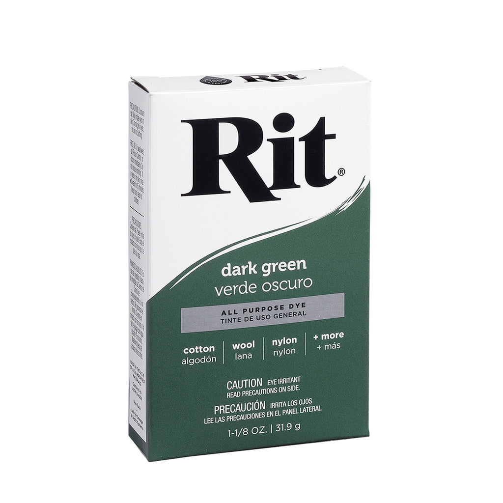 Rit Powder Dye Tekstilfarge 31,9g - Dark Green