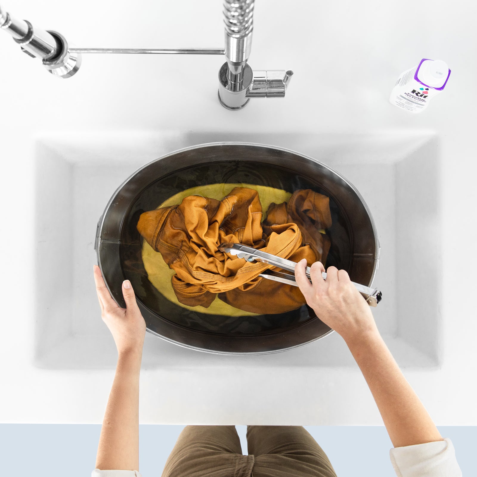 Rit Powder Dye Tekstilfarge 31,9g - Golden Yellow