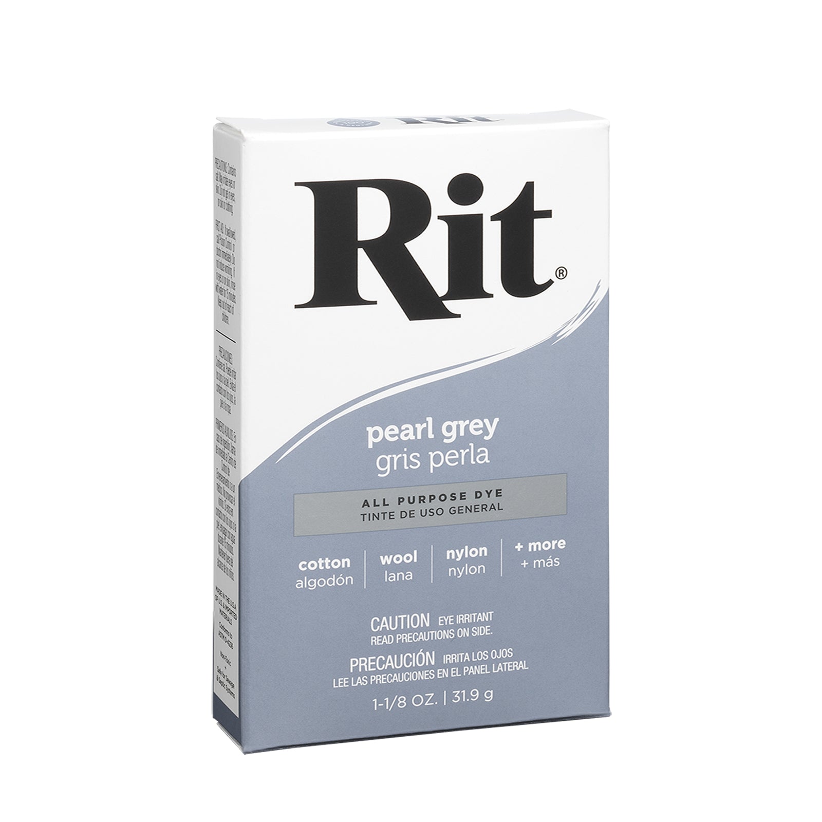Rit Powder Dye Tekstilfarge 31,9g - Pearl Grey