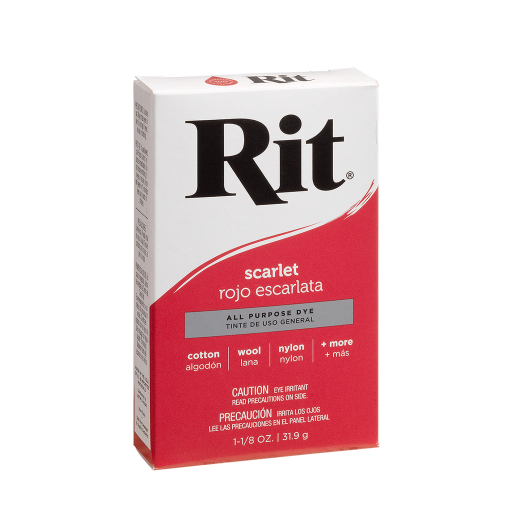 Rit Powder Dye Tekstilfarge 31,9g - Scarlet