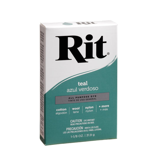 Rit Powder Dye Tekstilfarge 31,9g - Teal