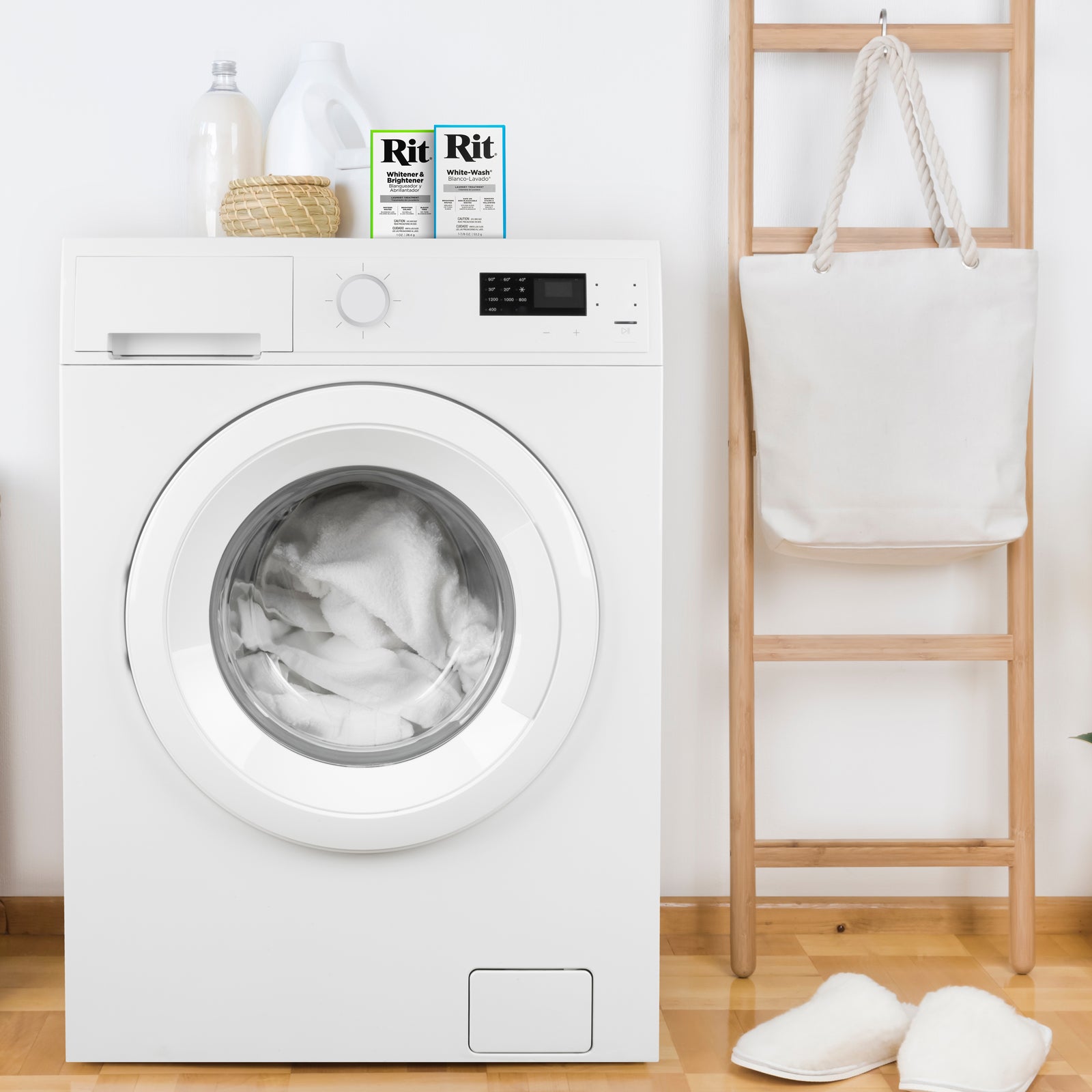 Rit Powder Dye Tekstilfarge 31,9g - Whitener & Brightener