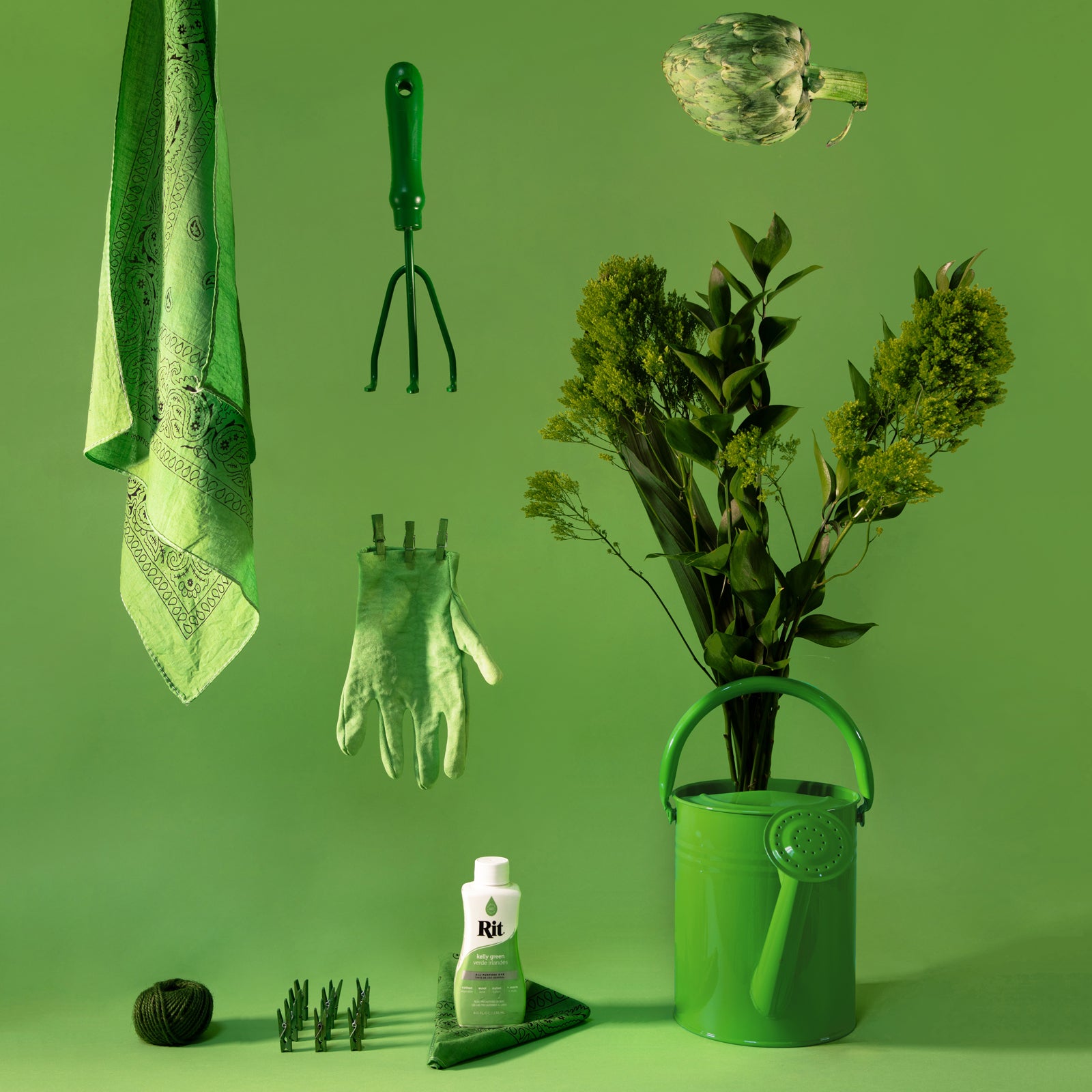 Rit Liquid Dye Tekstilfarge 236ml - Kelly Green