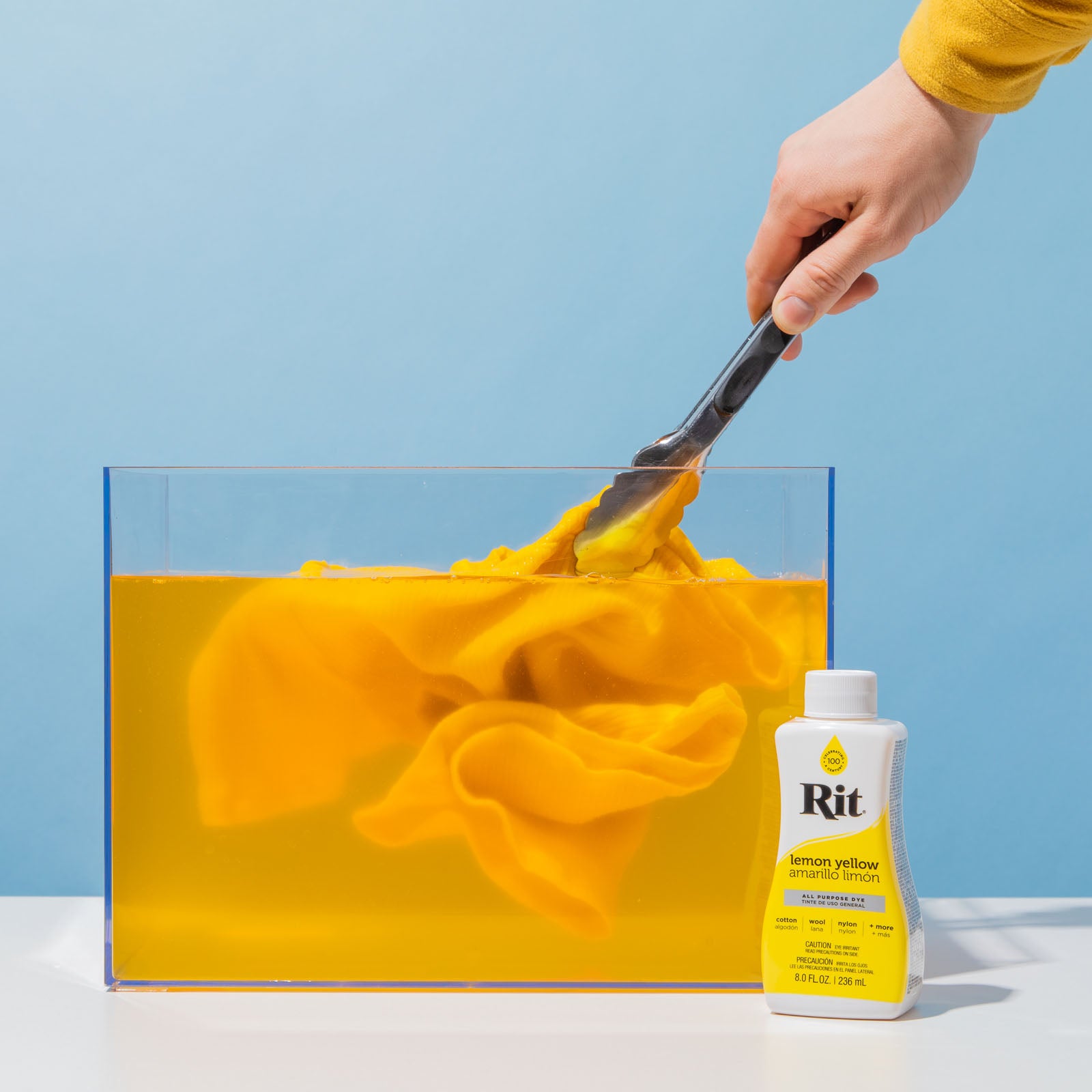 Rit Liquid Dye Tekstilfarge 236ml - Lemon Yellow