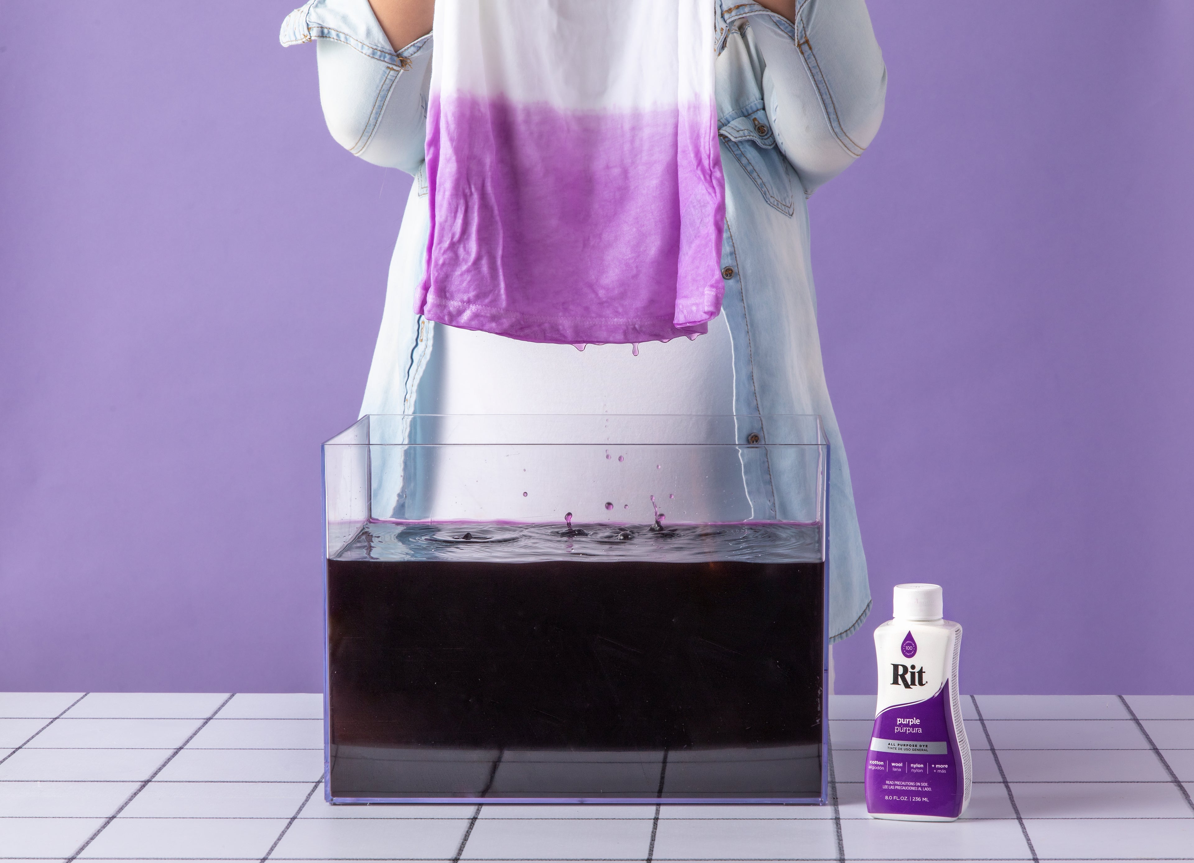 Rit Liquid Dye Tekstilfarge 236ml - Purple