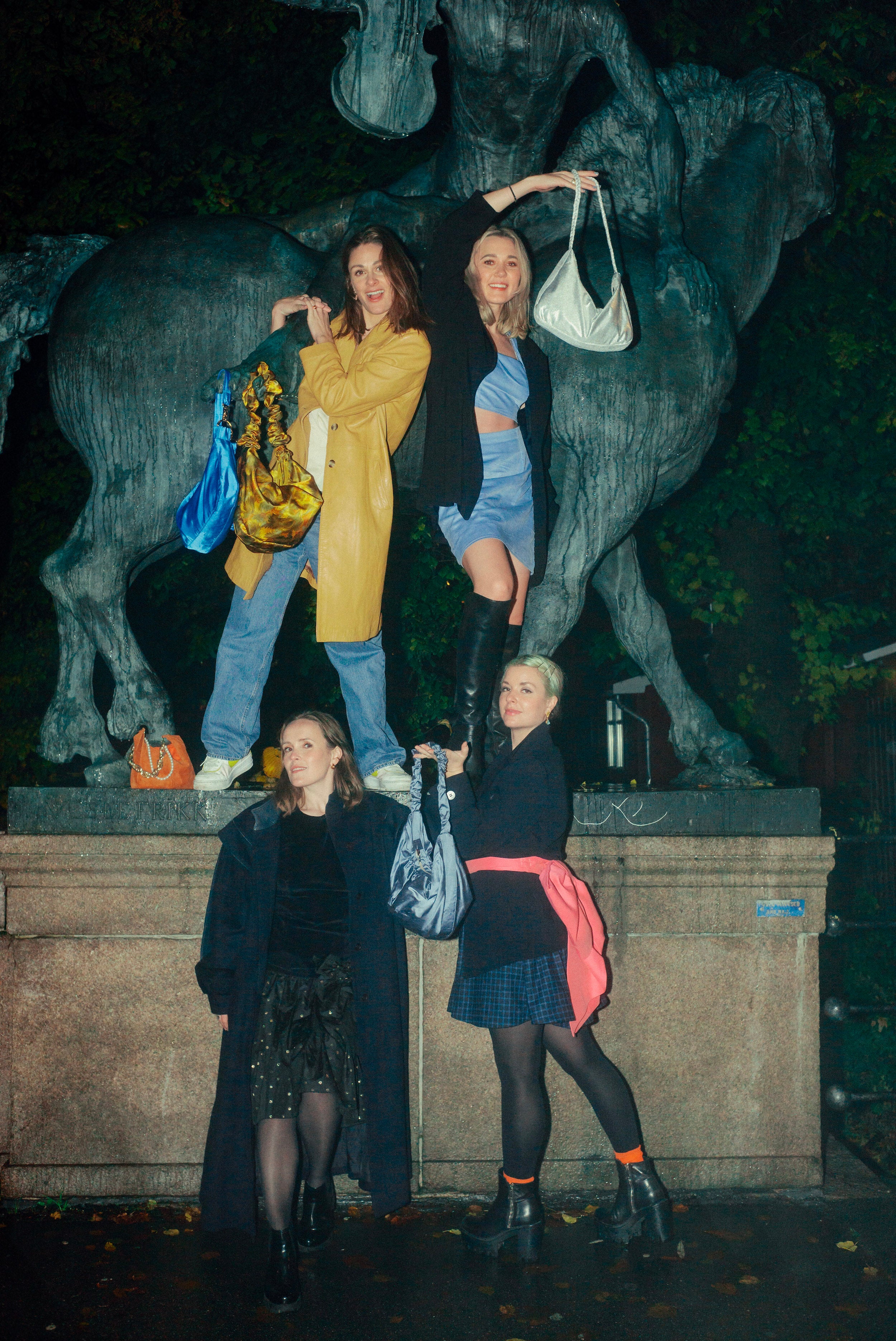 Partypæk veske mønster