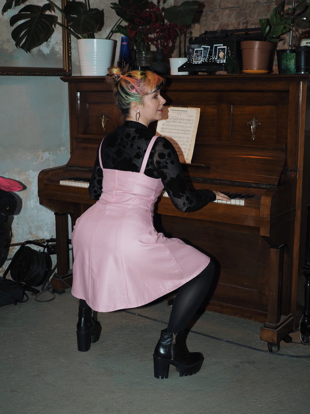 Dressing med stropper