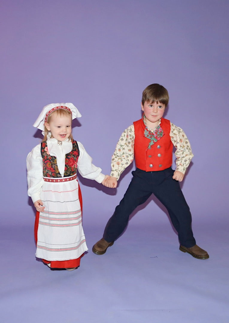 Fæstdrakt til Barn med skjørt