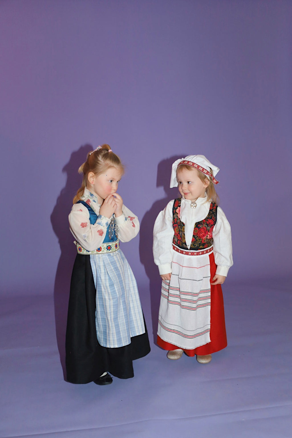 Fæstdrakt til Barn med skjørt