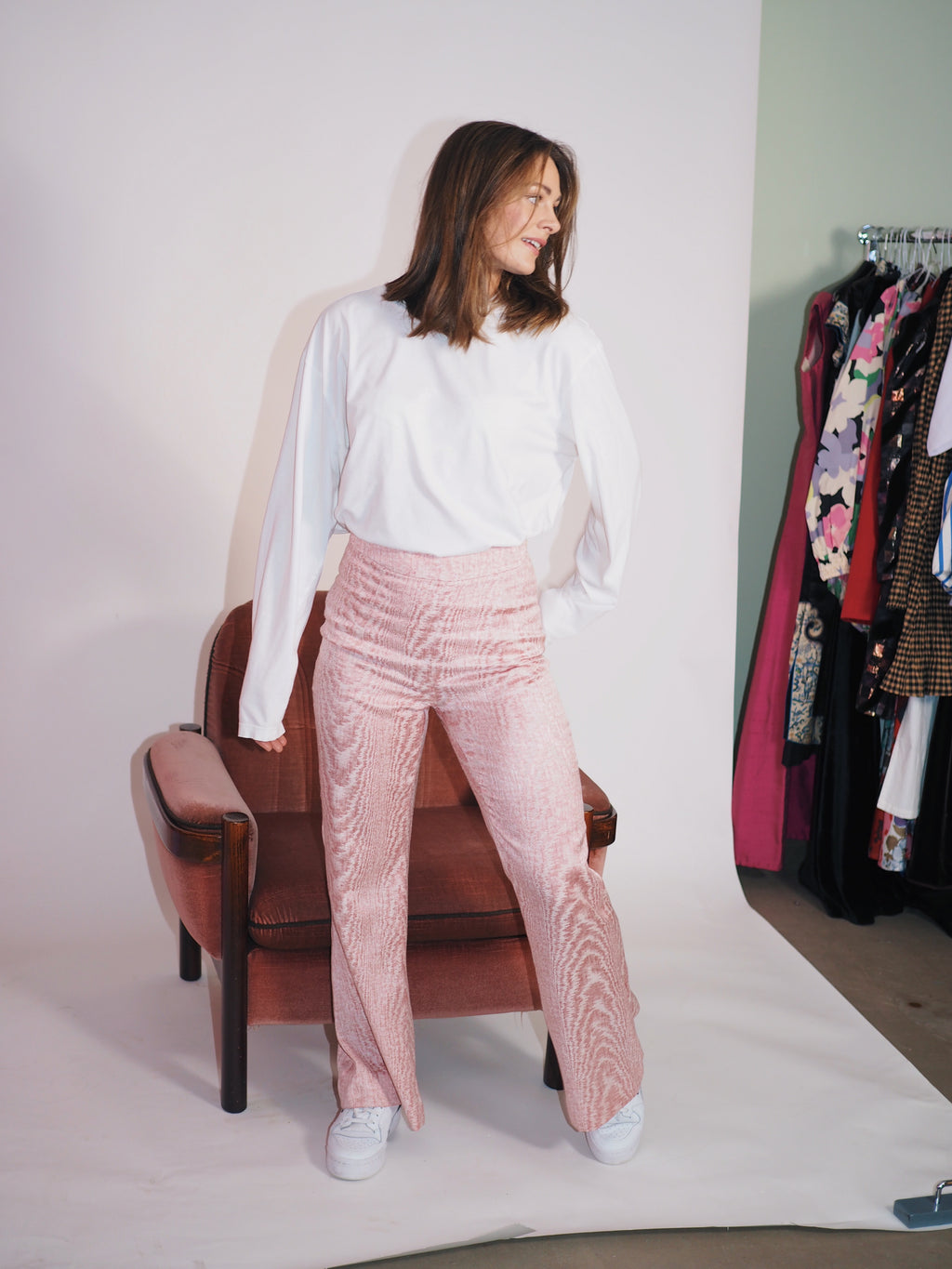 Slengbukse - glidelås i siden