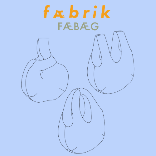 Fæbæg - digitalt mønster