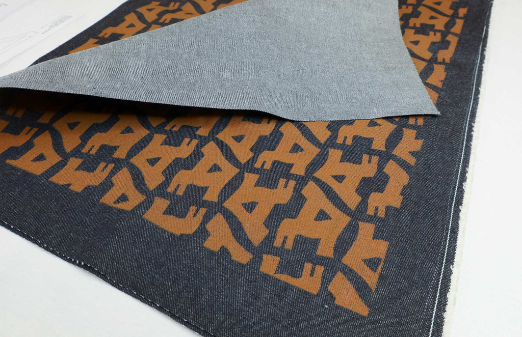 Fæbrik logostoff bananveske